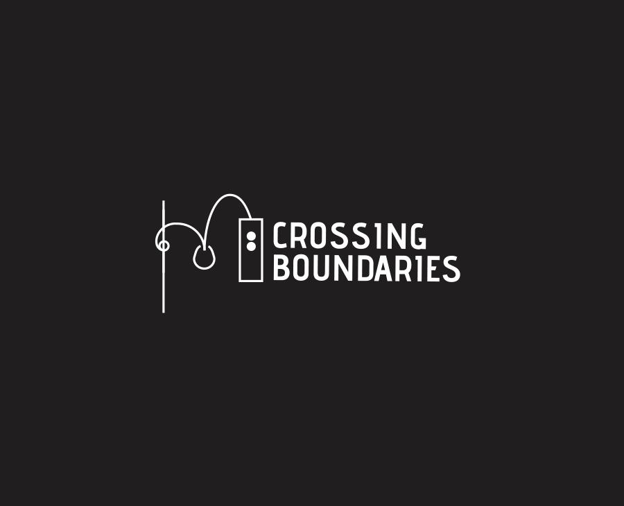 Crossing Boundaries - Logo (black)